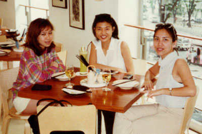 With Alena & Nani at Citrus, Summer 1997